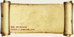 Jadranka Zafirović vizit kartica